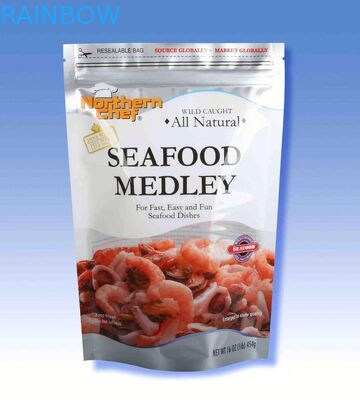 Мешок алюминиевой фольги качества еды мешка мешка жары Sealable сухой защищая для дополнений