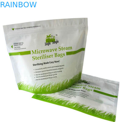 Подгонянная алюминиевая фольга прокатала мешок микроволны вакуума мешка/качества еды Resealable