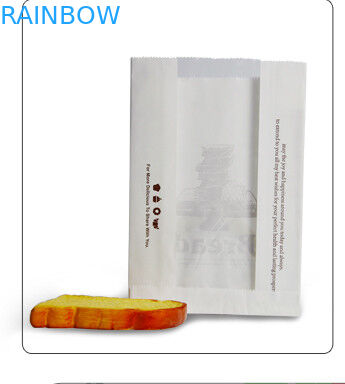 Мешки подгонянные белизной бумажные для здравицы печенья и сыра упаковывая, принимают отсутствующий мешок