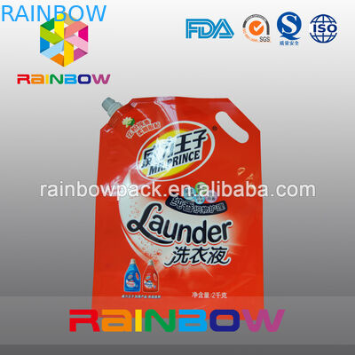 Стоьте вверх мешок Spout упаковывая/тензид прачечного упаковывая Doypack с Spout