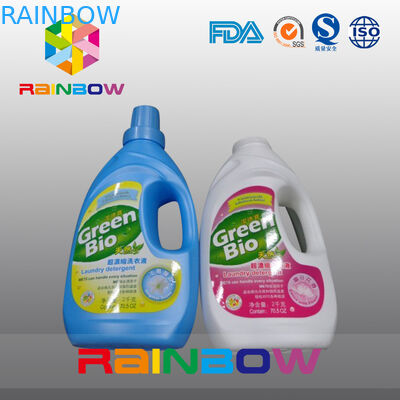 Водоустойчивый стикер для пластичной бутылки, ярлыков втулки собственной личности слипчивых для бутылок жидкостного тензида