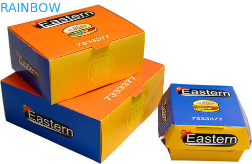 Коробка Premiium бумажная упаковывая с конструкцией напечатанной таможней для ресторана быстро-приготовленного питания