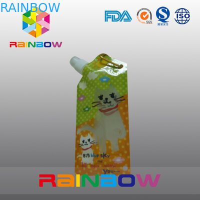 Специальный тип сок/напиток упаковывая бортовые мешки Gusset с металлом звенит