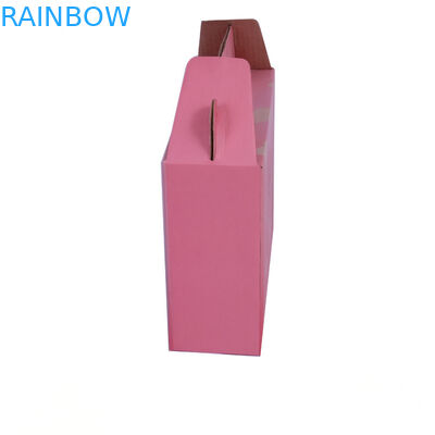 Коробка упаковывая, рифлёный случай автоматического закрытого подарка бумажная Paperboard с окном