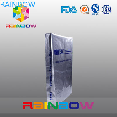 25kgs основывают мешок алюминиевой фольги gusset для упаковывать порошка протеина