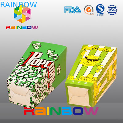 Уникально мешки подгонянные конструкцией бумажные, мешки попкорна Америки бумажные