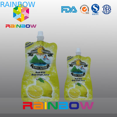 Мешок Spout младенца Eco упаковывая для жидкостного/стоит вверх жидкостный мешок сока