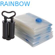 Вакуумируйте мешки хранения уплотнения воздуха/мешки вкладчика космоса для лоскутных одеял, постельных принадлежностей и одежд