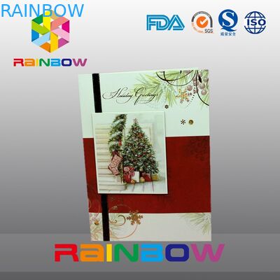 Подгонянная бумажная карточка искусства для приглашений приветствовать/венчания Кристмас