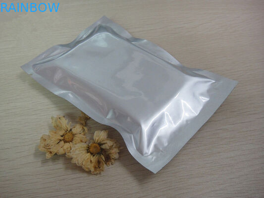 Воздухонепроницаемый стоьте вверх мешок фольги упаковывая вертикальный мешок серебряной алюминиевой фольги с Ziplock и Spout