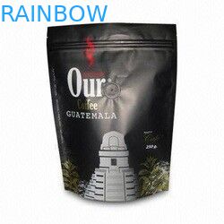 Стоьте вверх мешок кофе алюминиевой фольги Matt с застежкой -молнией, мешками еды мешков кофе Брайна