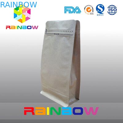 Нижний gusset стоит вверх ziplock мешки для кофе упаковывая с клапаном