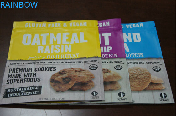 Заедк качества еды пластичная упаковывая Doypack с Ziplock в нестандартной конструкции