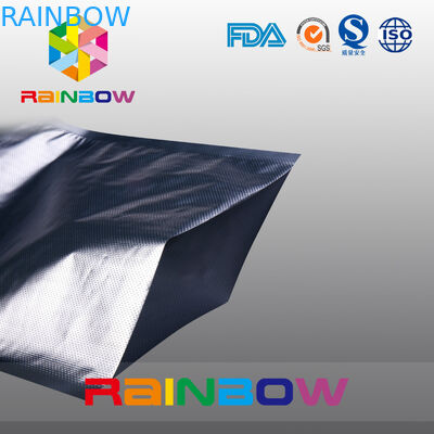 Алюминиевая фольга выбила мешки текстуры вакуума еды мешка/фольги упаковывая