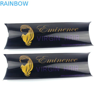 Коробка напечатанная таможней волос выдвижения бумажная упаковывая, коробка выдвижения волос бумажная