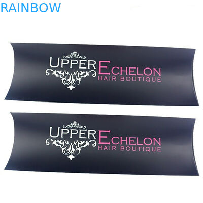 Коробка напечатанная таможней волос выдвижения бумажная упаковывая, коробка выдвижения волос бумажная