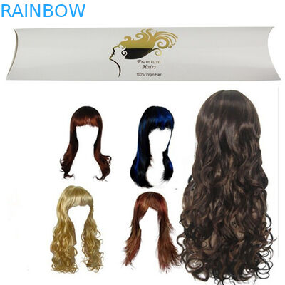 Коробка наградного выдвижения волос бумажная упаковывая с напечатанной формой логоса и подушки