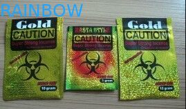 Таможня напечатала мешки Potpourri полиэтиленовых пакетов застежка-молнии/специи КАТИОНА