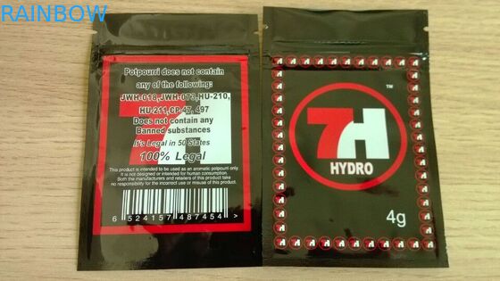 Справедливые законные пластичные мешки упаковывая для 7H Kush/мешка гидро травяного ладана упаковывая