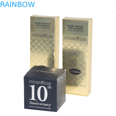 Коробка Pinted изготовленного на заказ логоса бумажная упаковывая для косметик/лоснистых косметик кладет упаковывать в коробку