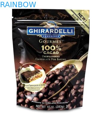 Рециркулированные пластичные мешки упаковывая мешок кофе 10 oz упаковывая с клапаном и Ziplock