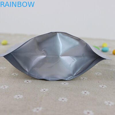 Мешка алюминиевой фольги собственной личности мешки стоящего серебряного Ziplock пластичные упаковывая для семян квиноа