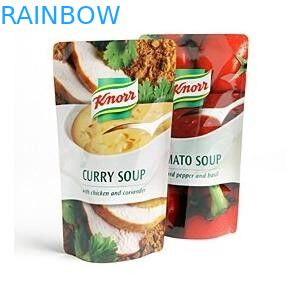 Мешок еды собственной личности стоящий упаковывая для супа карри/водоустойчивого мешка супа карри