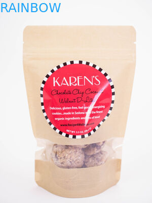 Таможня напечатала Resealable выровнянные фольгой мешки печений пластичные упаковывать Ziplock стоит вверх мешок