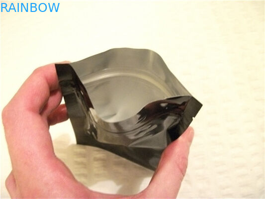 Лоснистый Unprinted мешок Mylar 10 x 15 равнин Ziplock для капсул упаковывая мешок с Ziplock