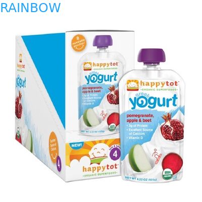 Собственная личность стоя пластичные мешки упаковывая мешки еды младенца югурта мешков Spout упаковывая