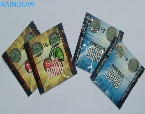 Мешок Калифорнии мечт травяной Incens/Sachet пилюльки исследования застежки -молнии Mylar химический