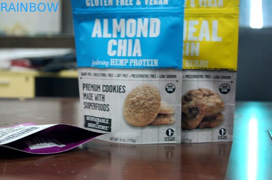 Качество еды стоит вверх гайка застежки -молнии, мешок хранения легкой закускы/выровнянный фольгой сухой мешок еды