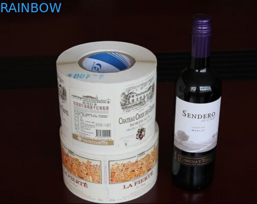 Подгонянная втулка сокращения красного вина конструкции водоустойчивая обозначает собственную личность слипчивым ярлыком бутылки