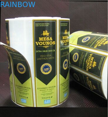 Горячий штемпелюя ярлык бутылки нестандартной конструкции красного вина/стикера метки частного назначения