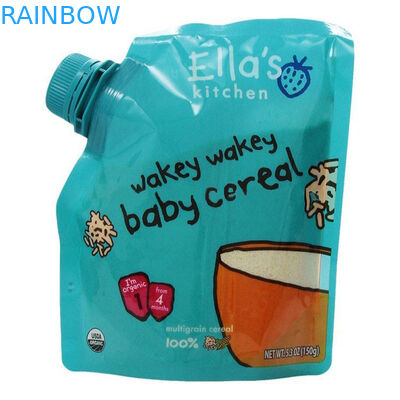 Мешки BPA еды младенца Doypack многоразовые освобождают с угловойым Spout