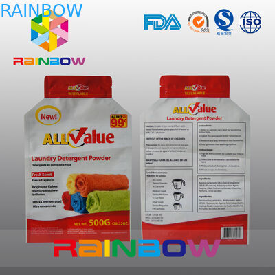 Подгонянный печатающ мешок пластичный упаковывать для порошка тензида прачечного 500g/порошка запитка