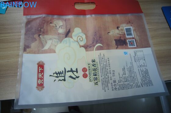 Штейновое Suface OPP/рис NY/PE 5kg мешки пластичные упаковывая с ручкой