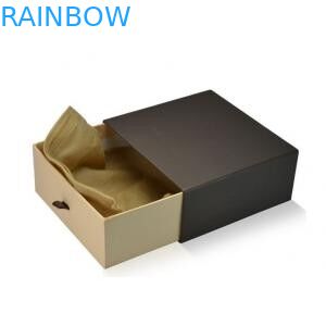 Форма сердца рециркулировала коробку упаковывая, размер подарка бумажную бумажной коробки Брайна Cream подгонянный