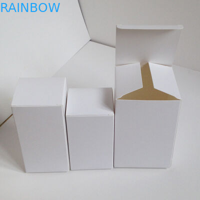 Белая коробка конфетной бумаги дух ювелирных изделий картона упаковывая Non напечатанный