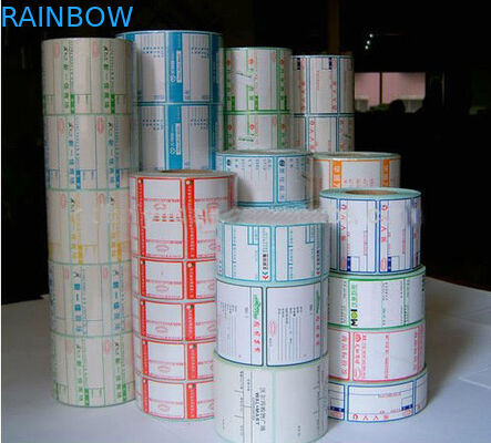 Ярлыки промотирования цифров последовательные/подгонянный напечатанный бумажный стикер в крене