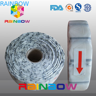 Сверните предупреждение Recyclable ясного ярлыка треугольника тактильное для Blindman/стикеров