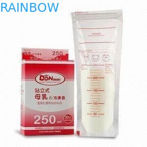 Выполненные на заказ пластичные мешки упаковывая, мешок хранения молока груди