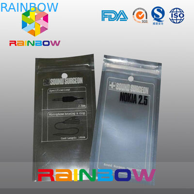 См. до конца мешки шлемофона/наушника печатания логоса упаковывая/мешок с Ziplock