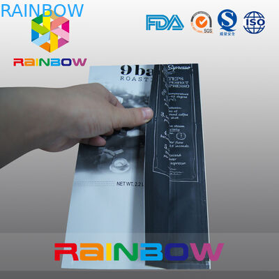 Подгонянные мешок кофе алюминиевой фольги конструкции/мешок кофе Gusset 5lb стороны с клапаном