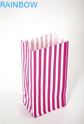 Подгонянные мешки Kraft логоса бумажные принимают отсутствующие быстро-приготовленное питание/хлеб/хозяйственную сумку