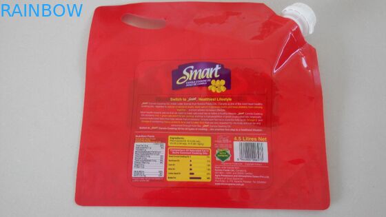 большая красная упаковка мешка Споут 4.5Л