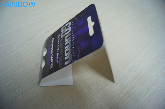 Fashional завертывает штемпелевать в бумагу карточку волдыря упаковывая для пилюлек секса/Caspsule