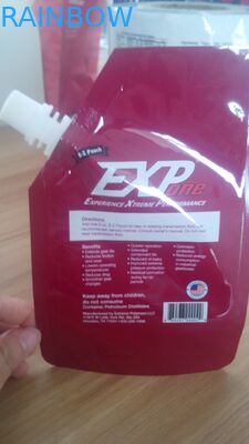 Полиэтиленовый пакет УПРАВЛЕНИЕ ПО САНИТАРНОМУ НАДЗОРУ ЗА КАЧЕСТВОМ ПИЩЕВЫХ ПРОДУКТОВ И МЕДИКАМЕНТОВ стандартные красный жидкостный упаковывая/гибкие стоят вверх мешок Spout