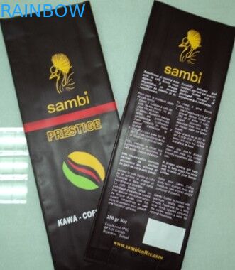 Бортовой мешок фольги мешка хранения кофе алюминиевой фольги Gusset упаковывая с клапаном