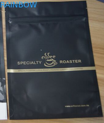 Мешки Matt доказательства Mouisture пластичные упаковывая мешок кофе алюминиевой фольги стоят вверх тип